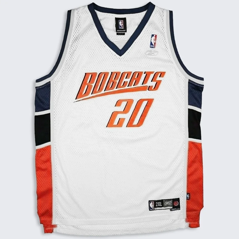 Charlotte Bobcats Vintage Y2K Raymond Felton Reebok Basketball Jersey